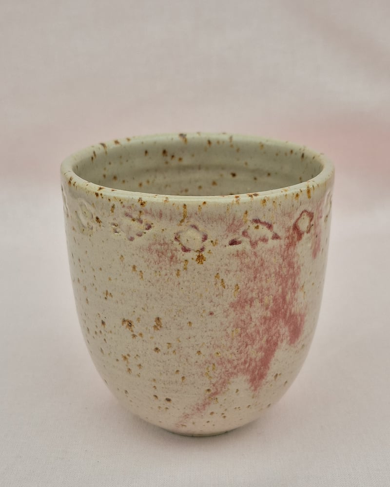 Image of Tasse à thé pyrites & rose