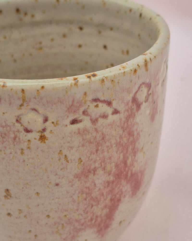 Image of Tasse à thé pyrites & rose