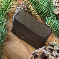 Image 5 of 100% Goat's Milk Pine Tar Handmade Soap