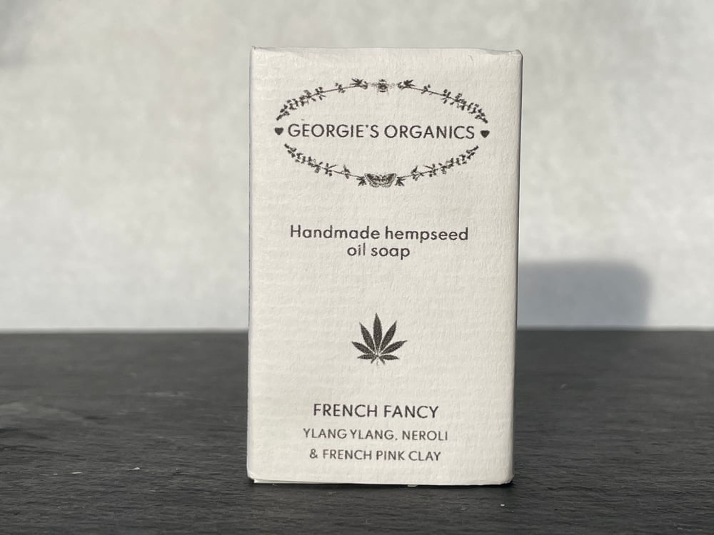 Image of FRENCH FANCY - Ylang Ylang, Neroli & French Pink Clay hempseed oil soap