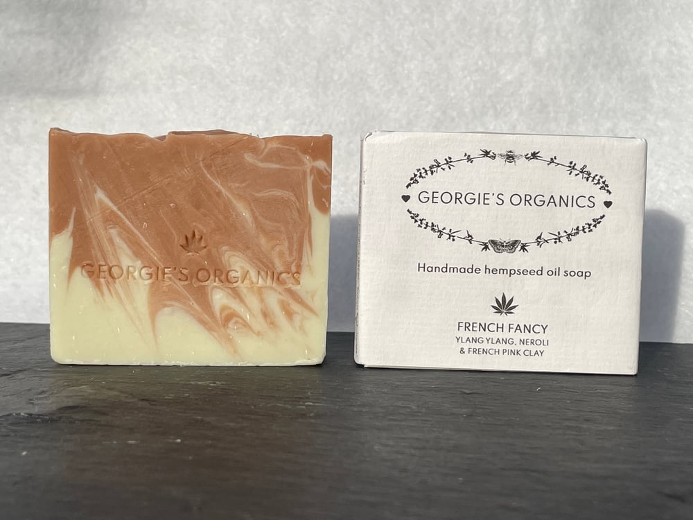 Image of FRENCH FANCY - Ylang Ylang, Neroli & French Pink Clay hempseed oil soap