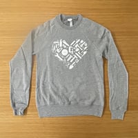 Image 2 of I Heart Tools Crewneck Sweatshirt