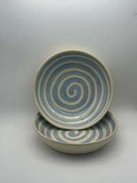 Image 3 of Blue Swirl bowl