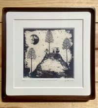 Image 1 of Home Amongst the Moonlight (hand made block print ed/25)