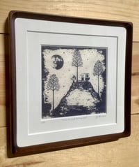 Image 2 of Home Amongst the Moonlight (hand made block print ed/25)