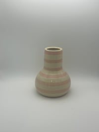 Pink Stripe Vase