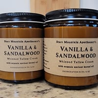 Image 2 of Vanilla & Sandalwood Whipped Tallow Cream