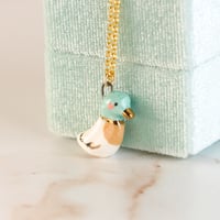 Image 1 of Gold Footed Mallard Necklace