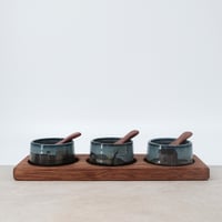 Image 1 of Night Landscape Condiment Set