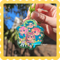 Image 1 of [preorder] dandadan UFO ✨ epoxy acrylic charm