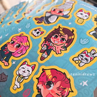 Image 2 of [preorder] dandadan ✨ waterproof vinyl sticker sheet