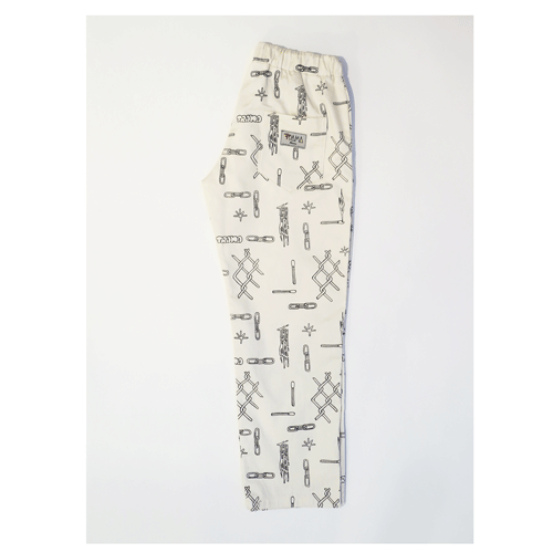 PANTALON CHINO UNISEXE - FENCE - CREME Image 2