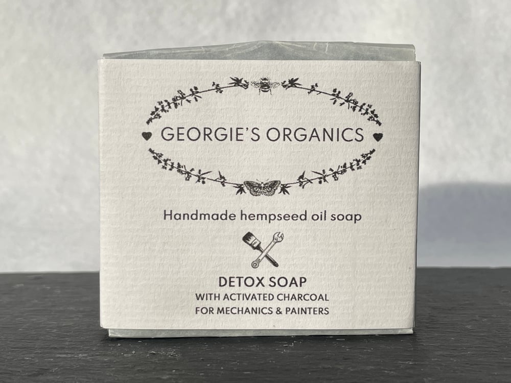 Image of DETOX SOAP - Activated Charcoal, Vetiver, Cedarwood, Lemongrass, Litsea Cubeba & Lavender