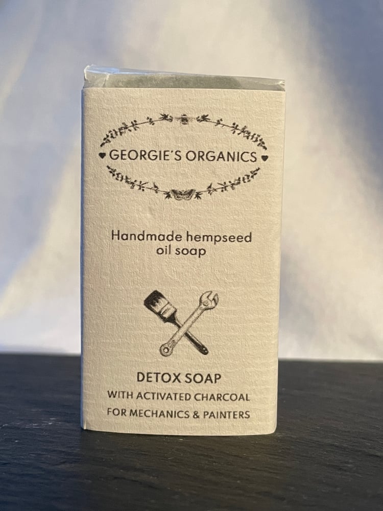 Image of DETOX SOAP - Activated Charcoal, Vetiver, Cedarwood, Lemongrass, Litsea Cubeba & Lavender