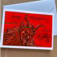 Image 2 of Desert Krampus Holiday Card