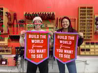 Image 2 of Felt Camp Flag