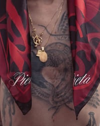 Image 7 of PIETÁ RUBY SCARF