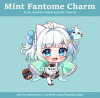 Image 1 of Mint Fantome charm