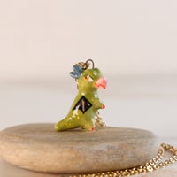 Image 2 of Green Dragon Necklace