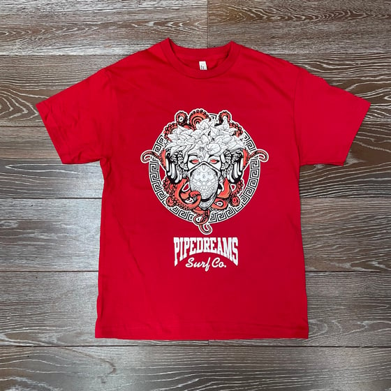 Image of Tako Medusa Red Men's T-shirt 