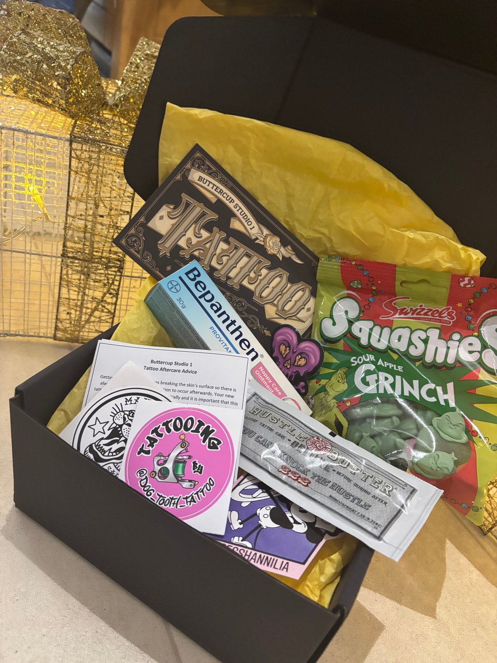 Christmas Tattoo Gift Box