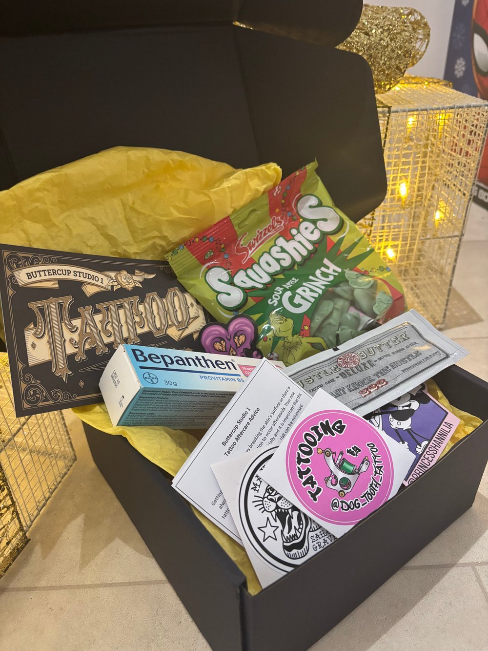 Christmas Tattoo Gift Box