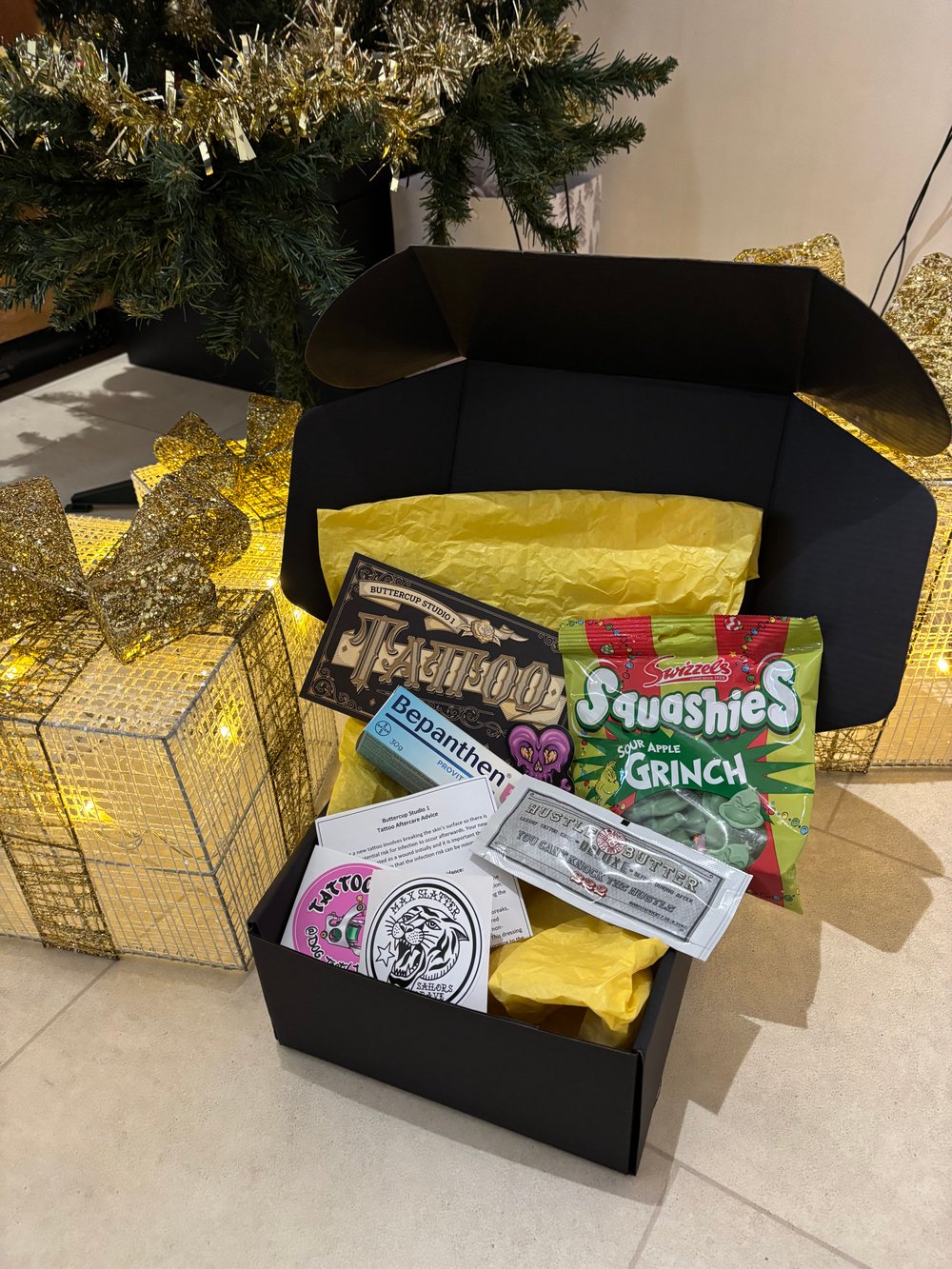 Christmas Tattoo Gift Box