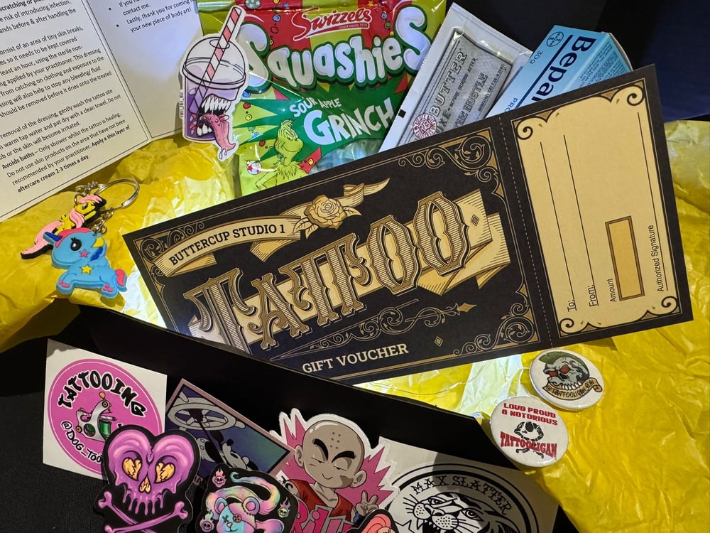 Christmas Tattoo Gift Box