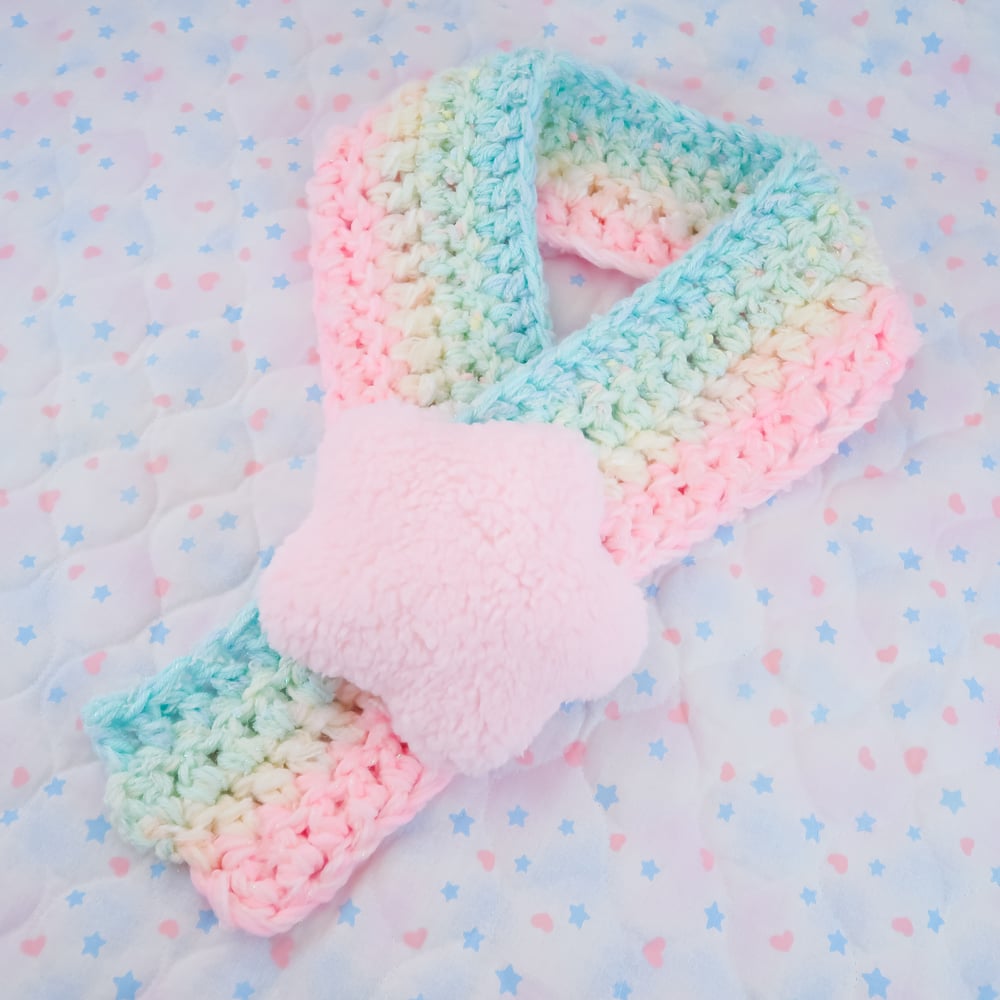 Rainbow Star Scarf: 03