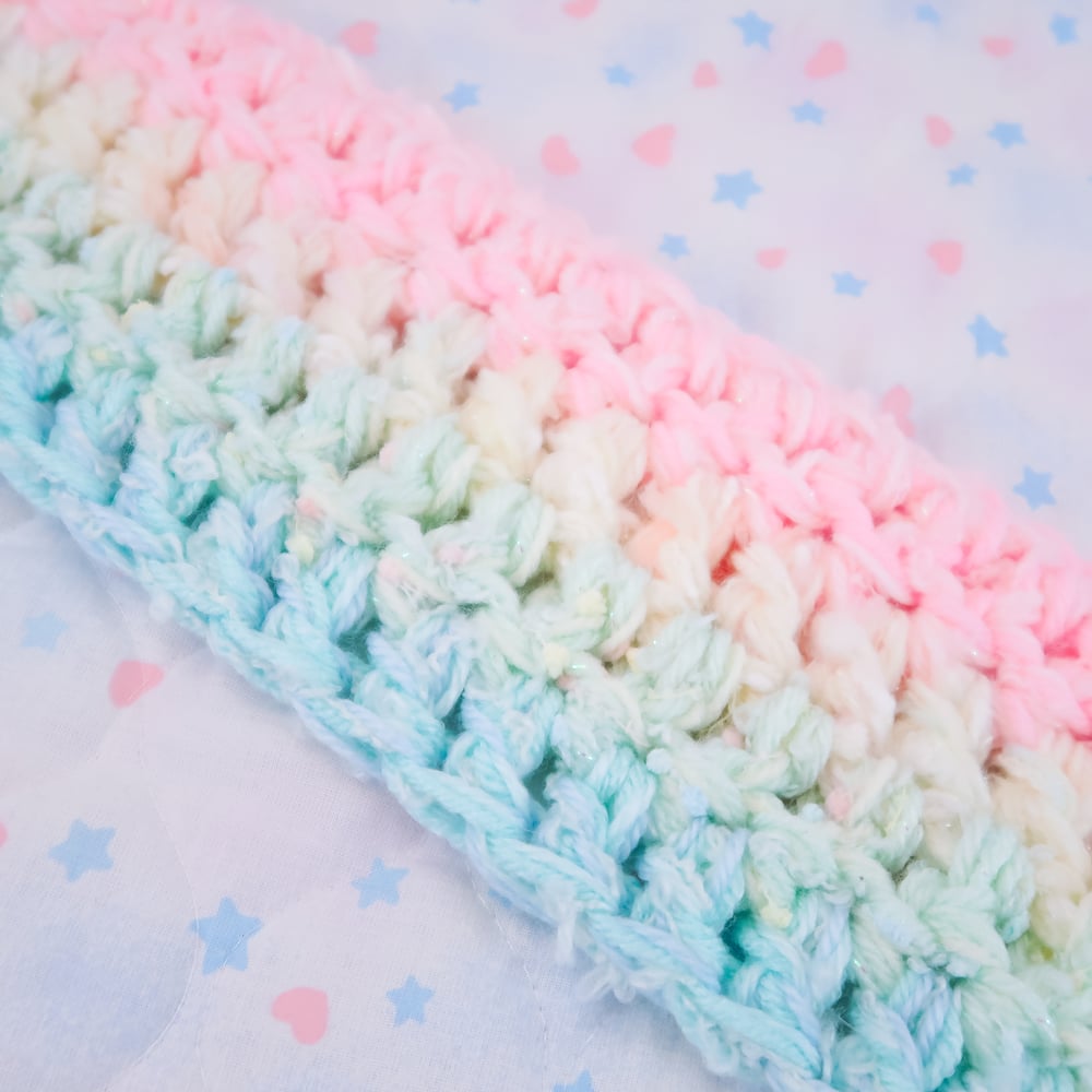 Rainbow Star Scarf: 03