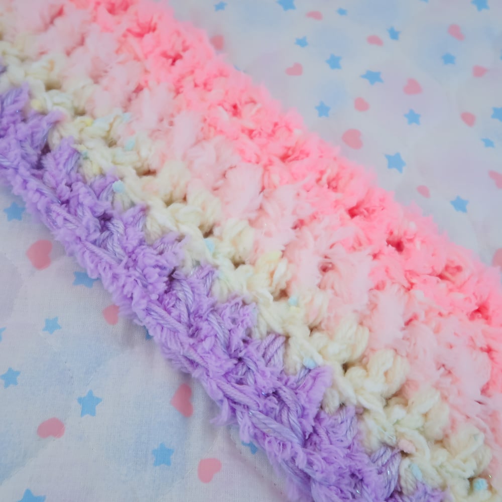 Rainbow Star Scarf: 04