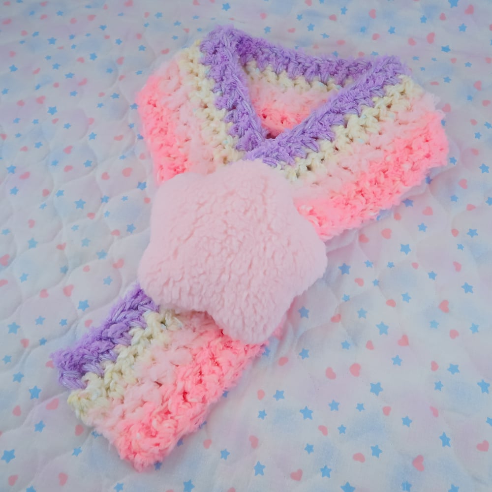 Rainbow Star Scarf: 04
