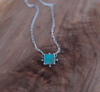 Image 2 of turquoise Atlas necklace No. 002
