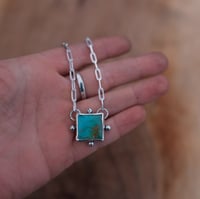 Image 4 of turquoise Atlas necklace No. 002