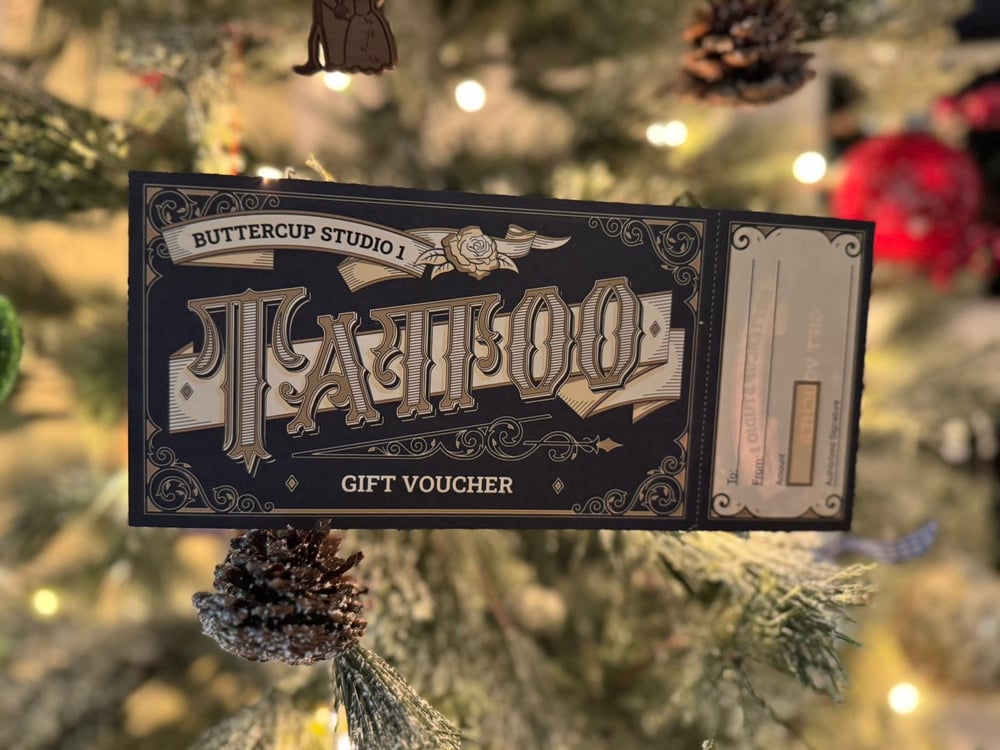 Tattoo Studio Gift Voucher