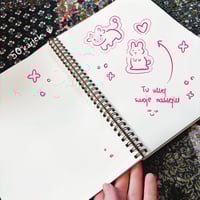 Image 2 of BUNNY ARTIST STICKER BOOK B6