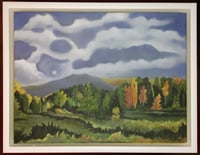 Oil Painting on Canvas by Patti Gibbons FALL, WINDHAM NY