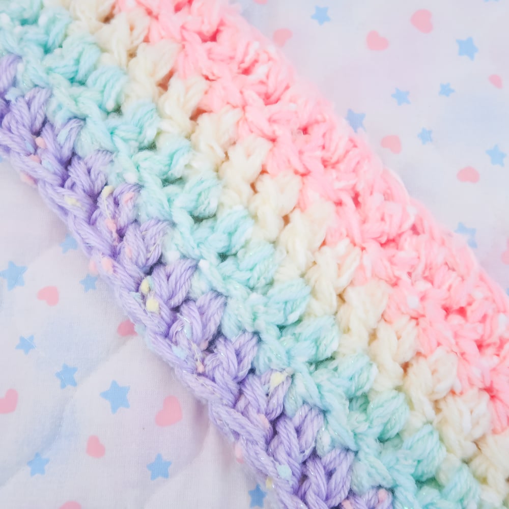 Rainbow Star Scarf: 06