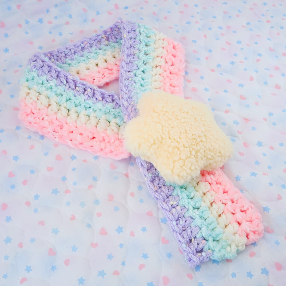Rainbow Star Scarf: 06
