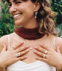 Image 2 of Gem Boulder Earrings