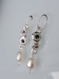 Image 1 of Gem Boulder Earrings