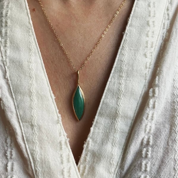 Image of American Turquoise Pendant