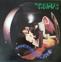 the CRAMPS - "Psychedelic Jungle" LP + poster (Blue Vinyl)