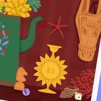 Image of Composition d'objets chinés