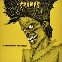 Image 1 of the CRAMPS - "Bad Music For Bad People" LP (Pink Vinyl)