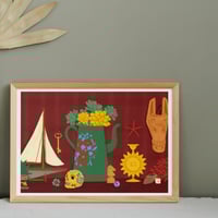 Image of Composition d'objets chinés