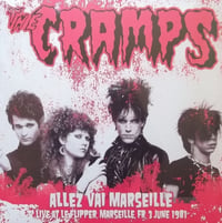 the CRAMPS - "Allez Via Marseille" LP