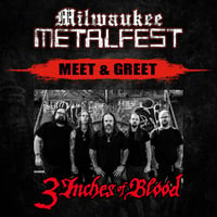 3IOB VIP M&G AT MILWAUKEE METAL FEST SAT. MAY 17TH 2025. NOT A TICKET