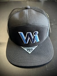 Image 3 of Wi Black Mesh Hat 