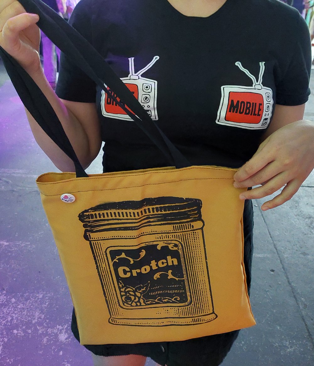 Image of Designer CROTCH tote bag